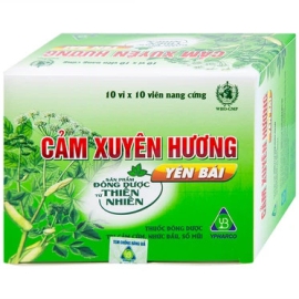 Thuốc Cảm Xuyên Hương Yên Bái điều trị cảm cúm, sổ mũi, nhức đầu (10 vỉ x 10 viên)