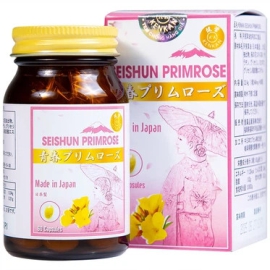 Viên uống bổ sung dầu hoa Anh Thảo Kenkan Seishun Primrose cải thiện triệu chứng tiền mãn kinh