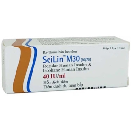Thuốc tiêm Scilin M30 Bioton điều trị đái tháo đường (10ml)