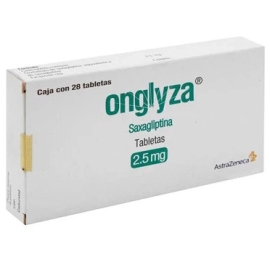 Thuốc Onglyza 2.5mg Bristol hỗ trợ kiểm soát đường huyết (2 vỉ x 14 viên)