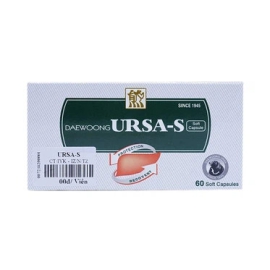 Thuốc Daewoong Ursa-S cải thiện chức năng gan (6 vỉ x 10 viên)