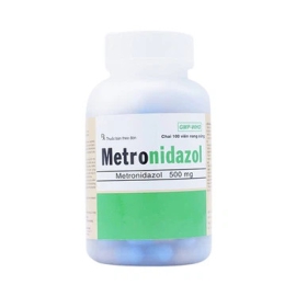 Thuốc Metronidazol 500mg Donaipharm điều trị viêm nhiễm đường tiết niệu (100 viên)