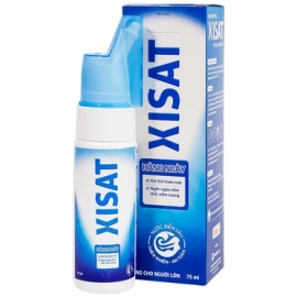 Nước biển sâu Xisat xịt sạch thông mũi dùng cho người lớn (75ml)