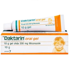 Thuốc Daktarin Oral Gel Janssen điều trị nhiễm nấm candida (10g)