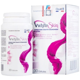 Viên uống VwhiteSkin Ocavill hỗ trợ giảm lão hóa da, tăng độ đàn hồi cho da