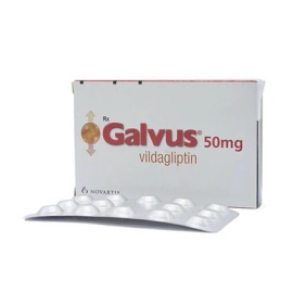 Thuốc Galvus 50mg Novartis hỗ trợ kiểm soát đường huyết (2 vỉ x 14 viên)