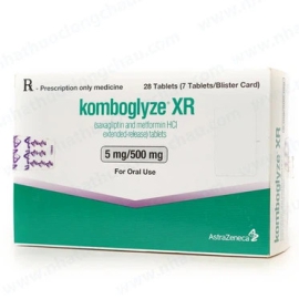 Thuốc Komboglyze XR AstraZeneca điều trị tiểu đường type 2 (28 viên)