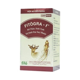 Thuốc Fitogra-F Fito giúp bổ thận, sinh tinh (40 viên)
