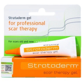 Gel Strataderm hỗ trợ điều trị sẹo lồi, sẹo xấu, sẹo lâu năm (5g)