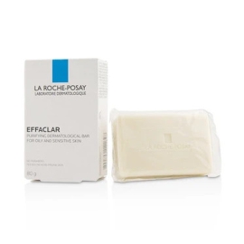 Xà bông La Roche-Posay Effaclar Dermatological Bar loại bỏ bụi bẩn và bã nhờn trên da (80g)