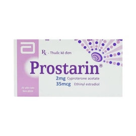 Thuốc Prostarin Recalcine ngăn chặn biểu hiện cường androgen ở da (21 viên)