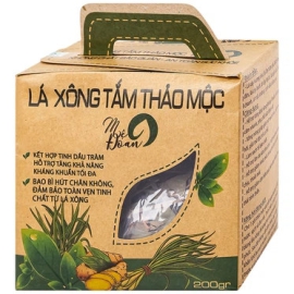 Lá xông tắm thảo mộc Mệ Đoan hỗ trợ kháng khuẩn, giải cảm (200g)