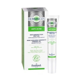 Gel chấm mụn chứa bùn hoạt tính Dermacos Anti-Ance Anti Imperfection Spot Gel giảm và ngăn ngừa mụn (15ml)