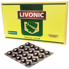 Thuốc Livonic BVP giải độc gan, điều trị viêm gan (2 vỉ x 20 viên)