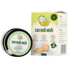 Cao đuổi muỗi Ola Papi hỗ trợ phòng cảm lạnh và tránh gió, giảm sưng tấy khi bị côn trùng đốt (20g)