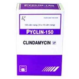 Thuốc Pyclin-150mg Pymepharco điều trị các nhiễm khuẩn nặng (100 viên)