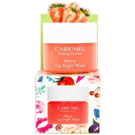 Mặt nạ ngủ môi Care NEL Sleeping Lip Care Berry dưỡng ẩm, ngừa thâm dành cho môi phun xăm, nhạy cảm, môi trị liệu (5g)