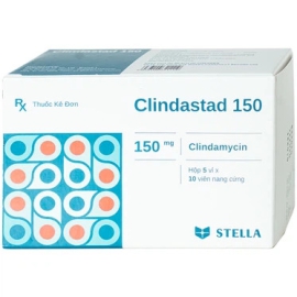 Thuốc Clindastad 150mg Stella điều trị nhiễm khuẩn máu (50 viên)