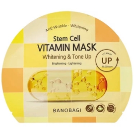 Mặt nạ Banobagi Stem Cell Vitamin Mask Whitening And Tone-up hỗ trợ cấp ẩm, dưỡng sáng da và nâng tông (30g)