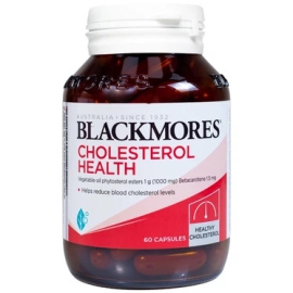 Viên uống Blackmores Cholesterol Health hỗ trợ giảm cholesterol máu (60 viên)