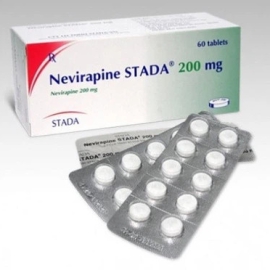 Thuốc Nevirapine Stada 200mg hỗ trợ điều trị nhiễm HIV - 1 (6 vỉ x 10 viên)