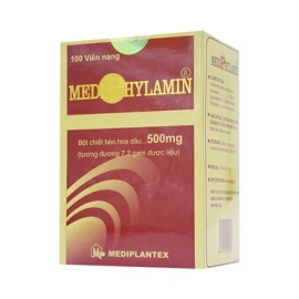 Thuốc Mediphylamin 500mg Mediplantex tăng cường sinh lực (10 vỉ x 10 viên)