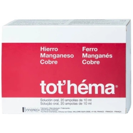 Thuốc Tothema Innothera điều trị thiếu máu (2 vỉ x 10 ống)