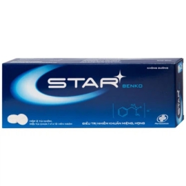 Thuốc Star Benko OPV hỗ trợ điều trị bệnh nhiễm khuẩn đường miệng (2 vỉ x 12 viên)