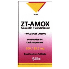 Thuốc ZT-Amox 200/28.5mg Bilim điều trị nhiễm khuẩn đường hô hấp nhẹ (70ml)