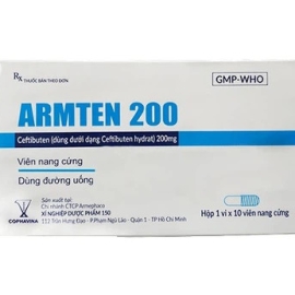 Thuốc Armten 200 Cophavina điều trị nhiễm khuẩn (10 viên)