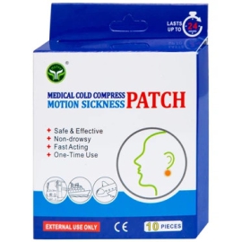 Miếng dán lạnh MDT chống say tàu xe, giảm nôn, buồn nôn (10 miếng)