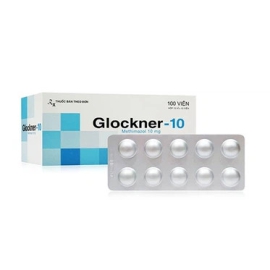 Thuốc Glockner-10mg Đạt Vi Phú điều trị triệu chứng cường giáp (10 vỉ x 10 viên)