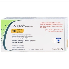 Thuốc tiêm Toujeo Solostar 300U/ml Sanofi điều trị đái tháo đường (5 cây)