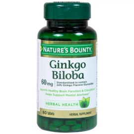 Viên uống Ginkgo Biloba 60mg Nature