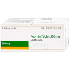 Thuốc Feomin 500mg General Pharm hỗ trợ kháng khuẩn (6 vỉ x 4 viên)