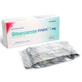 Thuốc Glibenclamid 5mg Stella hỗ trợ điều trị đái tháo đường (100 viên)