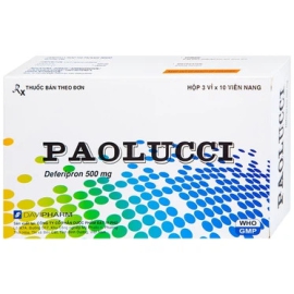 Thuốc Paolucci Đạt Vi Phú giải độc, khử độc thừa sắt (3 vỉ x 10 viên)