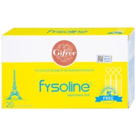 Dung dịch nước muối kháng viêm không chất bảo quản Fysoline Septinasal (20 ống x 5ml)