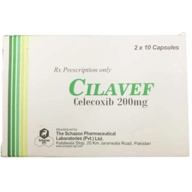 Thuốc Cilavef 200mg Schazoo SPL hỗ trợ điều trị viêm xương khớp mãn tính (2 vỉ x 10 viên)