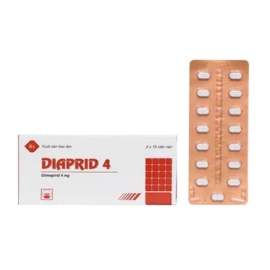 Thuốc Diaprid 4mg Pymepharco điều trị đái tháo đường type 2 (2 vỉ x 15 viên)