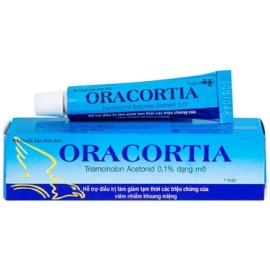 Thuốc Oracortia 0.1% Thai Nakorn Patana điều trị nhiệt miệng (5g)