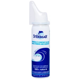 Dung dịch xịt mũi Stérimar Nose Hygiene And Comfor loại bỏ bụi bẩn niêm mạc mũi cho trẻ từ 3 tuổi - người lớn (50ml)