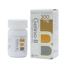 Thuốc Getino-B 300mg Getz điều trị viêm gan B mạn tính (30 viên)