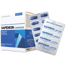 Thuốc Hapenxin Capsules DHG điều trị nhiễm khuẩn (10 vỉ x 10 viên)