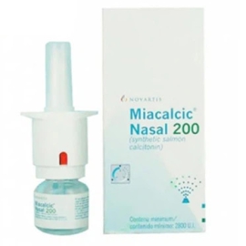 Thuốc Miacalcic Nasal 200 Delpharm điều trị loãng xương sau mãn kinh (2ml)