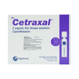 Thuốc Cetraxal Salvat điều trị các loại nhiễm khuẩn nặng (15 ống)