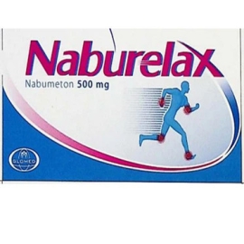 Thuốc Naburelax 500mg Glomed điều trị viêm khớp dạng thấp (10 vỉ x 10 viên)