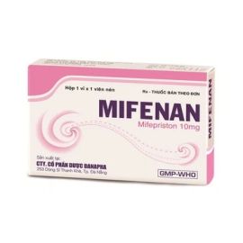 Thuốc tránh thai khẩn cấp Mifenan 10mg Danapha (1 viên)