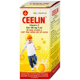 Siro Ceelin United bổ sung Vitamin C cho trẻ (Chai 60ml)