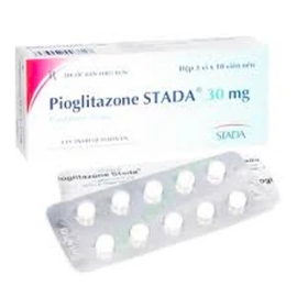 Thuốc Pioglitazone Stada 30mg hỗ trợ kiểm soát đường huyết (3 vỉ x 10 viên)